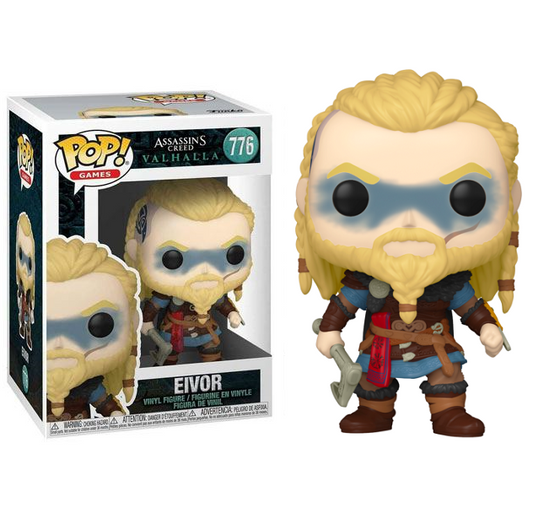 Funko Pop ! Games - Assassin'S Creed Valhalla (776) Eivor Vinyl Figure Vikings