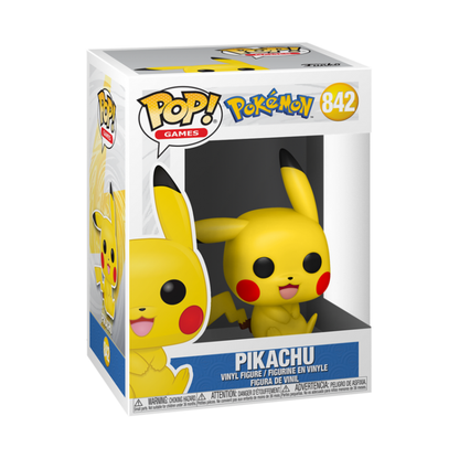 Funko Pop Pokemon 842 - Pikachu Vinyl Action Figure Statuetta Da Collezione