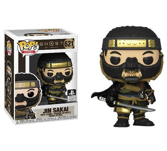Funko Pop! Ghost Of Tshushima 621 Jin Sakai Ufficiale Playstation Vinyl Statua