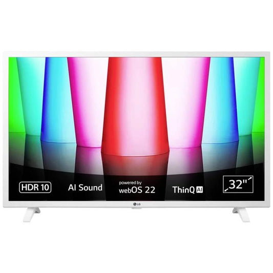 Lg Smart Tv 32"" Full Hd Bianco 32Lq63806Lc Wifi Dvb-T2 Dvb-S2/C 4Core Ai Webos
