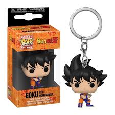 Funko Keychain ! Animation Dragon Ball Z - Goku W/ Kamehameha Figure Pop Vinyl