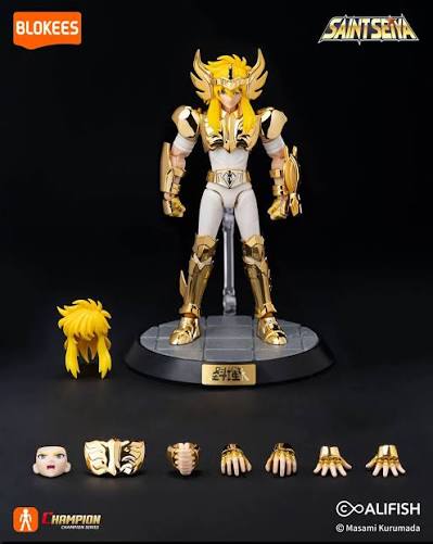 Blokees Saint Seiya: Model Kit Champion Class (Cygnus Hyoge - EX) Anniversary Edition 75017 Action Figure