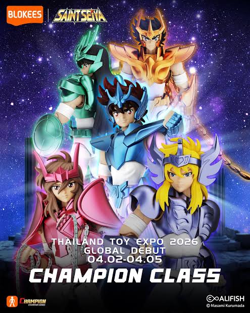 Blokees Saint Seiya: Model Kit Champion Class (Pisces Aphrodite) Action Figure Zodiaco 75018 - Pesci Afrodite