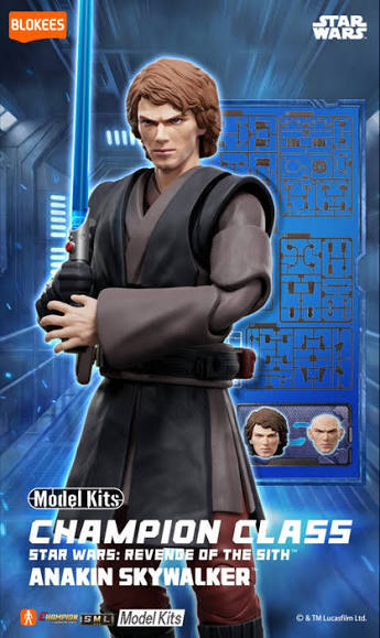 Blokees Star Wars - Champion Class 08 Anakin Skywalker Revenge Sith Model Kit - Action Figure 75808