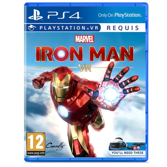 Marvel's Iron Man Vr Ps4 Gioco Italiano Playstation 4 Compatibile Ps5 Visore Nuovo