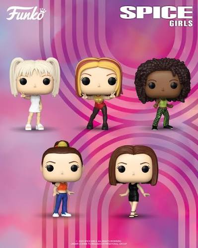 Funko Pop ! Rocks - Spice Girls (503) Ginger Spice (Wannabe) Figure Geri Halliwell