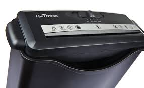 Nikoffice Distruggi Documenti Tritacarte 5 Fogli A4 Cestino 8.5L Trita Fogli Pc