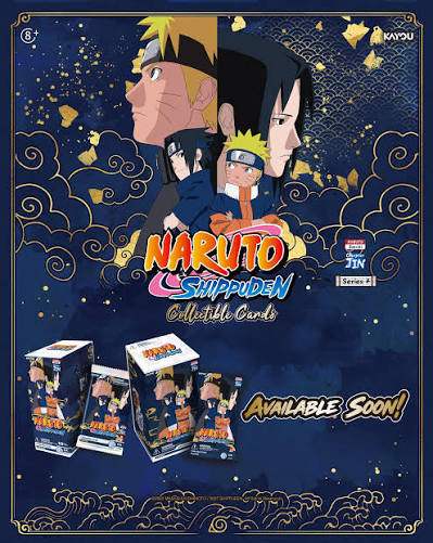 Naruto Kayou Smriti  – TCG Chapter Jin Booster Box (12 Pack) Carte Card Collezionabili Serie 04 - Shippuden