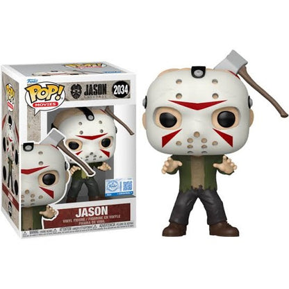 Funko Pop ! Movies Horror Jason Universe - (2034) Jason (Axe In Head) Special EXM - 9cm