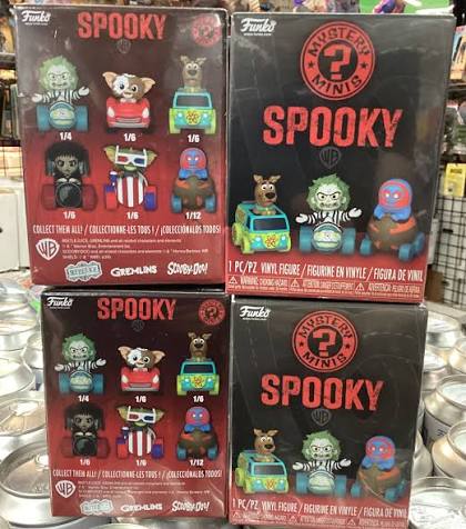 Funko Mystery Mini: Warner Bros. Spooky Rides (1pz) Random Mini Figure Da Collezione - Blind Box