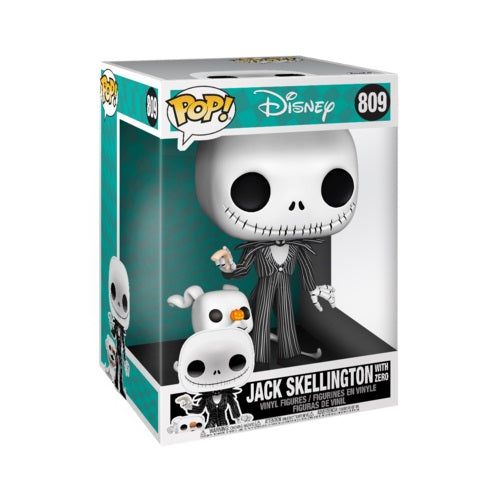 Funko Pop Disney Nightmare Before Christmas 809 Jack Skellington With Zero 25Cm