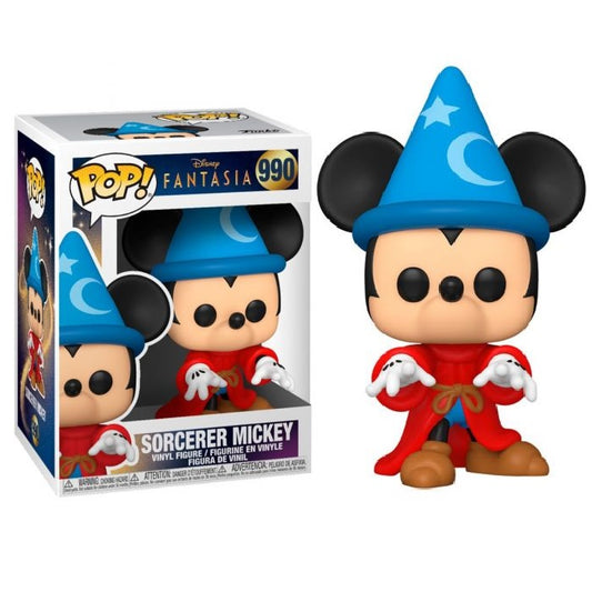 Funko Pop ! Disney 80Th Fantasia - (990) Sorcerer Mickey Vinyl Figure Topolino