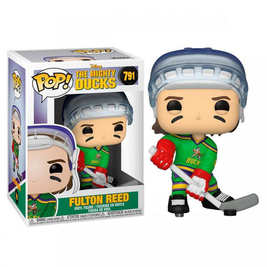 Funko Pop Mighty Ducks 791 - Fulton Reed Hockey Sul Ghiaccio Vinyl Action Figure
