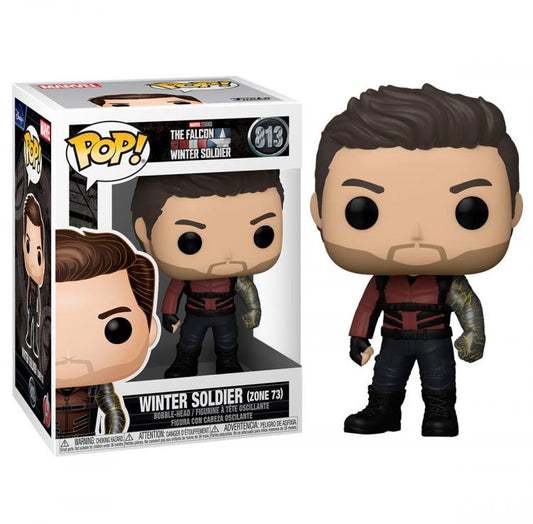 Funko Pop ! The Falcon And Winter Soldier (813) Winter Soldier Zone 73 9cm
