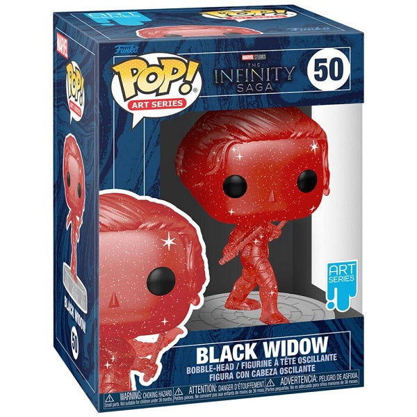 Funko Pop Infinity Saga Art Series 50 Black Widow Marvel Vinyl Action Figure