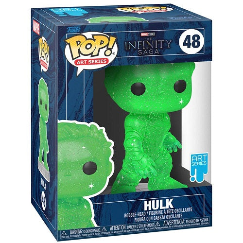 Funko Pop Infinity Saga Art Series 48 Hulk Marvel Vinyl Statua Action Figure