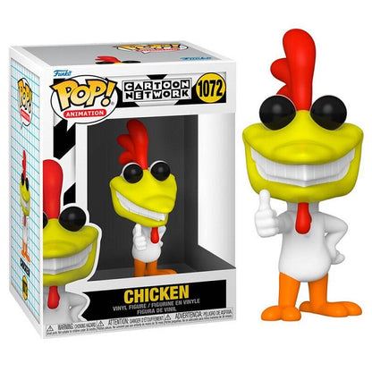 Funko Pop Cartoon Network 1072 Chicken Mucca E Pollo Vinyl Statua Action Figure