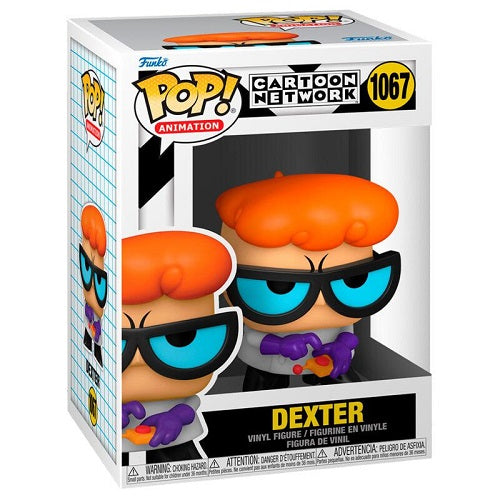 Funko Pop Cartoon Network Dexters Lab 1067 Dexter Vinyl Statuetta Action Figure