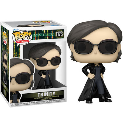 Funko Pop ! Movies The Matrix Resurrections (1173) Trinity Vinyl Figure 9Cm