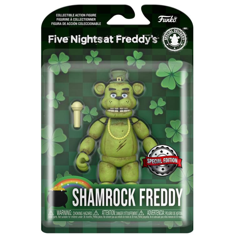 Funko Pop ! Five Nights At Freddy'S - Shamrock Freddy Special Edition Figure Exm