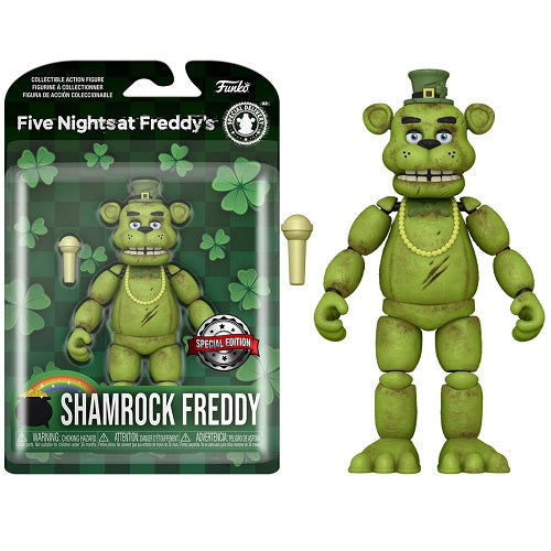 Funko Pop ! Five Nights At Freddy'S - Shamrock Freddy Special Edition Figure Exm