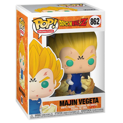 Funko Pop ! Animation Dragon Ball Z - (862) Majin Vegeta Figure Vinyl 9Cm Nuovo