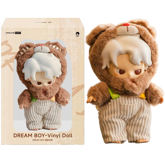 Dream Boy Spring Outing Bear Figure – Bambola 25cm In Peluche E Vinile