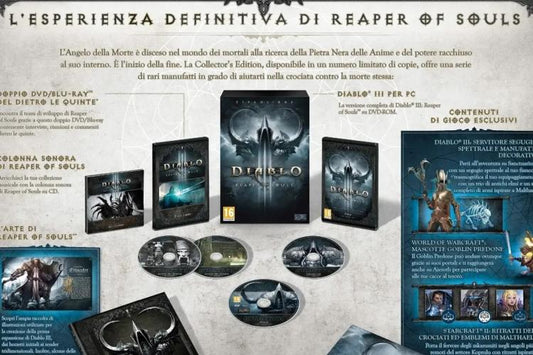 DIABLO III: REAPER OF SOULS - COLLECTOR'S EDITION PC VIDEOGIOCO PER PC PAL ITA