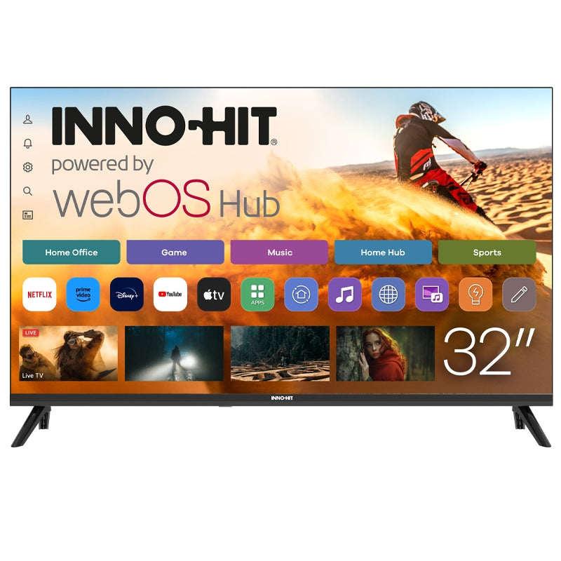 Inno Hit Smart Tv LED 32" Pollici HDR10 Wi-Fi HD Frameless webOS IH32FL2K