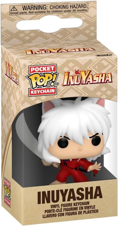 Funko Pop ! Pocket Keychain - Inuyasha Portachiavi Inuyasha  4Cm Anime Manga Key