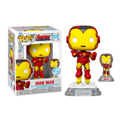 Funko Pop ! Marvel Avengers - (1172) Iron Man Special Edition Vinyl Figure 9Cm