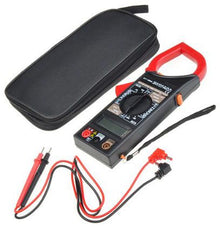 Tester Digitale Multimetro Pinza Amperometrica Test Con Puntali Tensione Dt-266