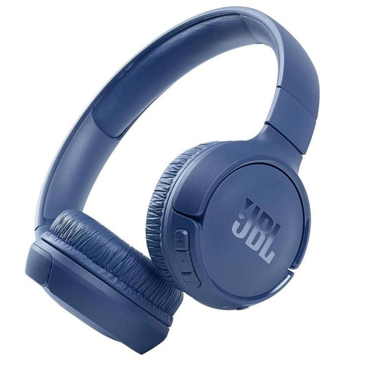 Jbl Cuffie Bluetooth Tune 510Bt On-Ear Pieghevole + Microfono Blue Ricaricabile