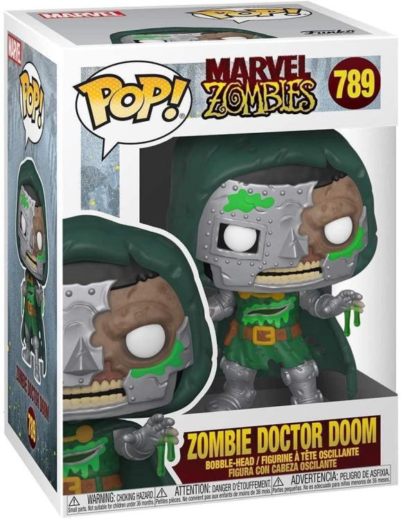 Funko Pop ! Marvel Zombies - Doctor Doom - (789) Statuetta Vinyl Figure 9Cm