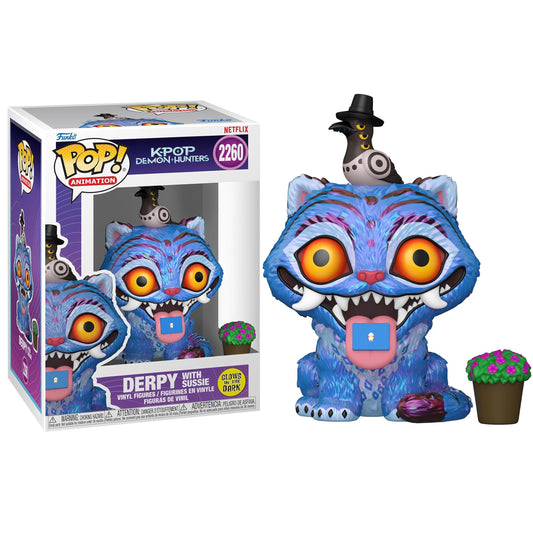 Funko Pop ! Animation - KPop Demon Hunters (2260) Derpy w/Sussie GITD Preorder