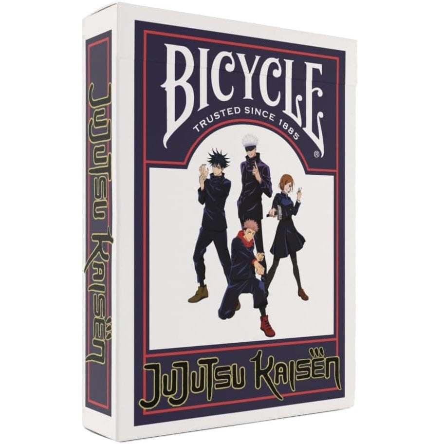 Bicycle - Jujutsu Kaisen - Playing Cards - Mazzo di Carte da Collezione, Poker, Magia e Cardistry basato sul famoso Anime Manga Giapponese
