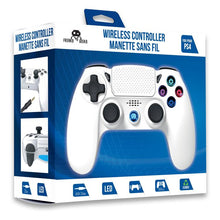 Freaks Controller Ps4 Wireless Con Pulsanti Illuminati Gamepad Senza Filo White