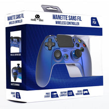Freaks Controller Ps4 Wireless Con Pulsanti Illuminati Gamepad Senza Filo (Blu)