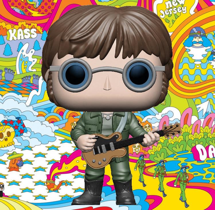 Funko Pop ! Rocks (246) Jonh Lennon Military Jacket Vinyl Figure Giacca Militare