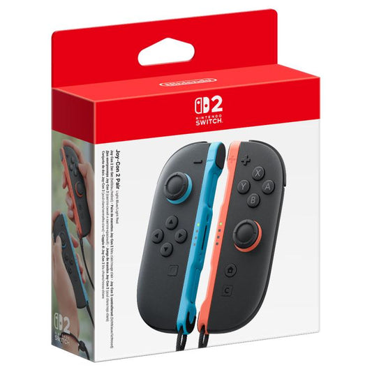 Nintendo Switch 2 -Set 2 Joy-Con Controller Rosso-Blu Pad Nuovo