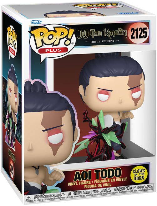 Funko Pop ! Plus - Jujutsu Kaisen (2125) Aoi Todo (Kick) Glow Vinyl 9cm (Preordine)