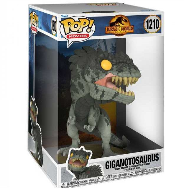 Funko Pop Movies Jurassic World Dominion Giganotosaurus 1212 25 Cm Vinyl Figure