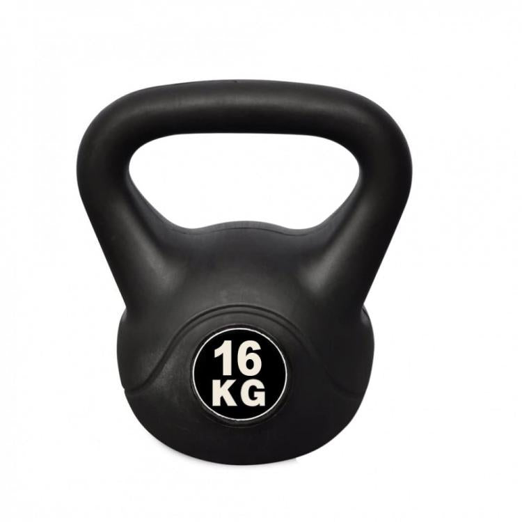 Kettlebell Manubrio Peso Pesi Pvc Ghiria Per Palestra Crossfit Fitness Mma -16Kg