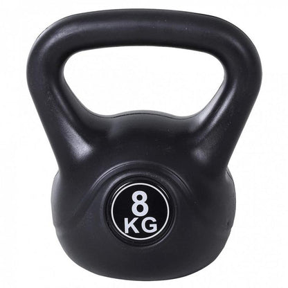 Kettlebell Manubrio Peso Pesi Pvc Ghiria Per Palestra Crossfit Fitness Mma 8Kg