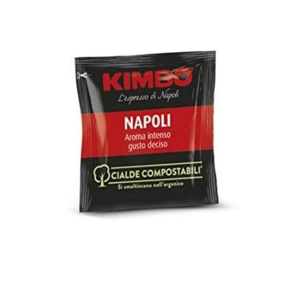 Kimbo Box Cialde 44Mm Napoli Da 100Pz - Aroma Intenso Gusto Deciso E Napoletano