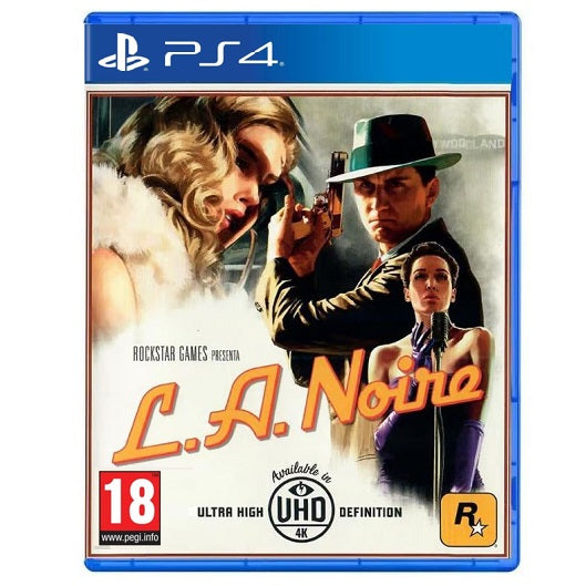 L.A. Noire Ps4 Videogioco Eu Playstation 4 Italiano Gioco Rockstar Gta Sigillato