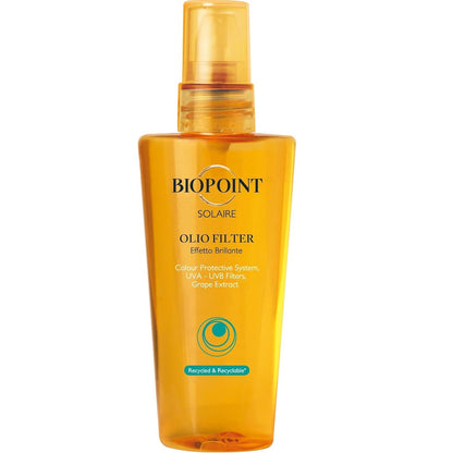 Biopoint Solaire - Spray Olio Capelli Senza Risciacquo protegge dalla Secchezza e Luminosità 100ml