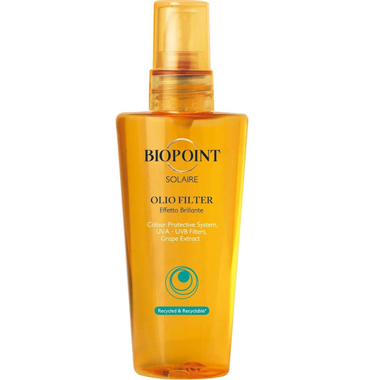 Biopoint Solaire - Spray Olio Capelli Senza Risciacquo protegge dalla Secchezza e Luminosità 100ml