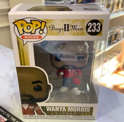 Funko Pop ! Rocks - Boyz Ii Men Wanya Morris (233) Vinyl Figure Soul R&B Music