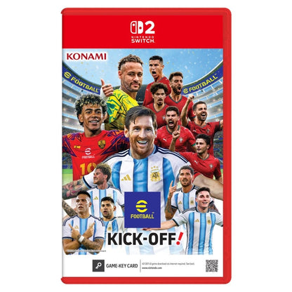 eFootball Kick-Off Nintendo Switch 2 Gioco Ita PES (KEYCARD) Nuovo